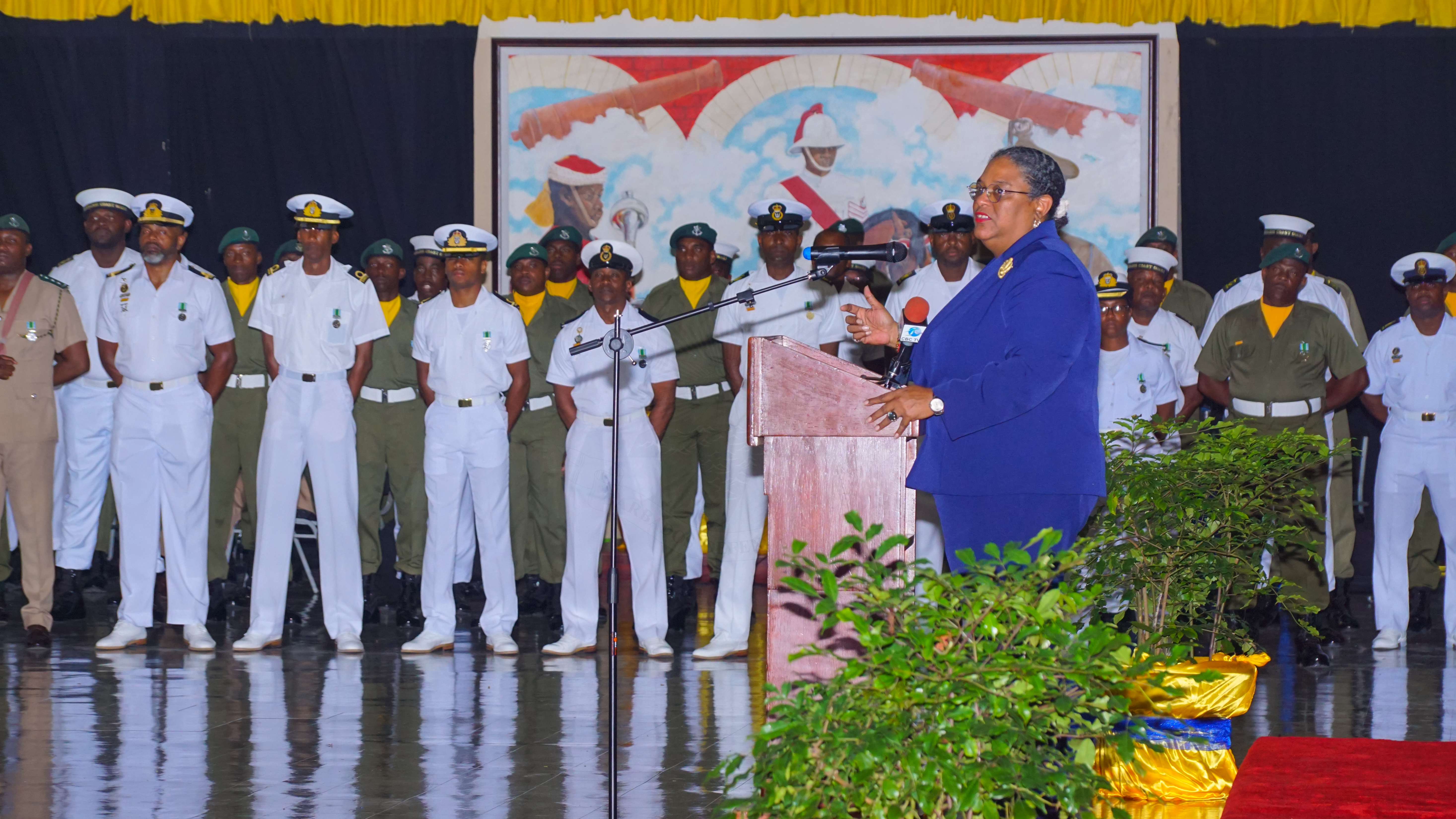 Barbados Defence Force Medal Ceremony