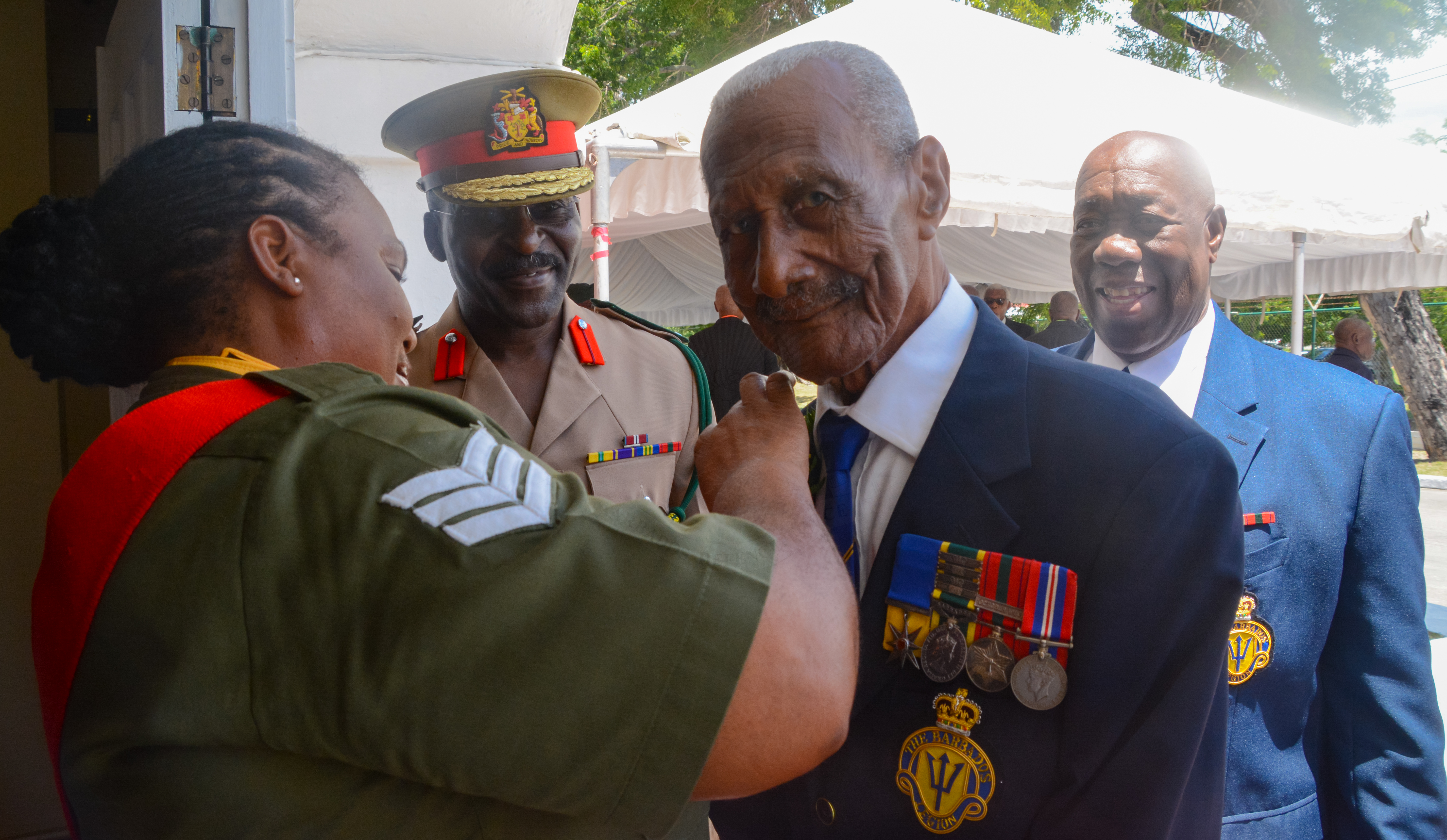 Happy 100th Birthday Sir! WO2 Elder Bishop