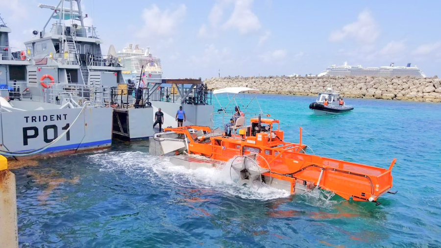 Seaweed Harvester Launch